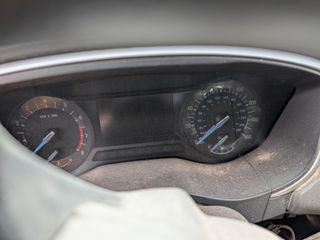 2015 Ford Fusion SE - Interior Dashboard With Vehicle Running Image